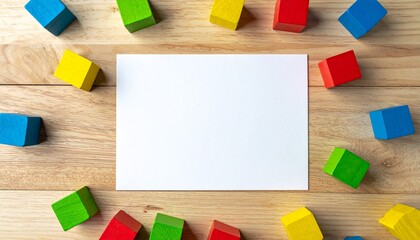 Przedszkolaki kreatywne zabawy mock up