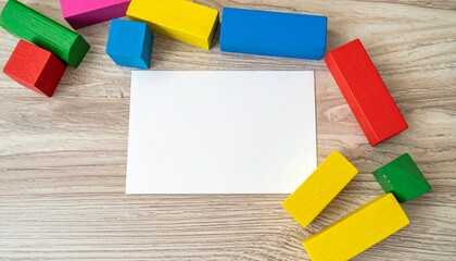 Przedszkolaki kreatywne zabawy mock up