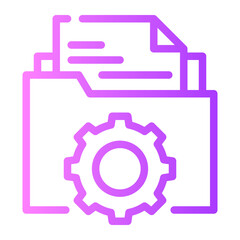 folder gradient icon