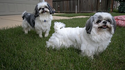 Dog bounding happily through grass field, photographed with 50mm lens natural bright sunlight emphasizing joyful expression