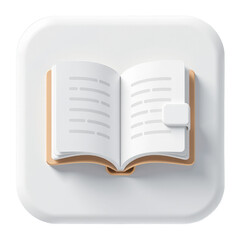 Minimalist Book Icon
