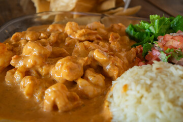 CAMARONES AL CHIPOTLE MARISCOS SEAFOOD