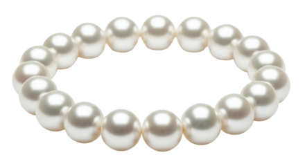 Isolated Pearl Bracelet