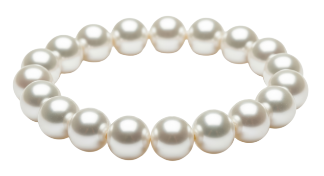 Isolated Pearl Bracelet