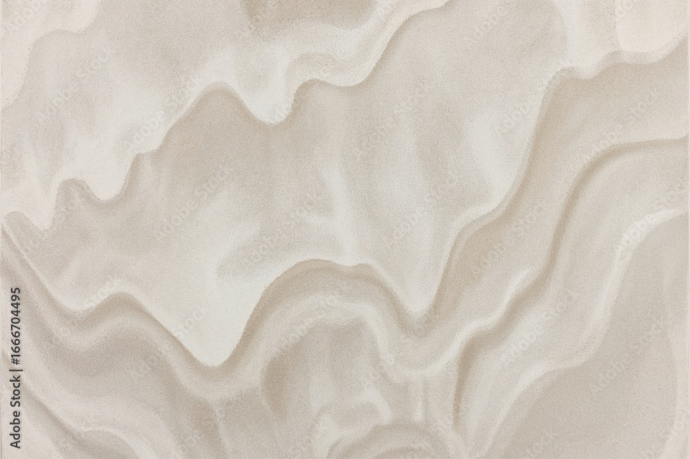 Poster abstract design featuring waves and lines on the reverse side of a ceramic tile