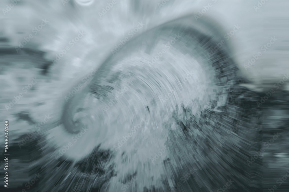 Poster blurred abstract background with motion water bubbles and wave patterns