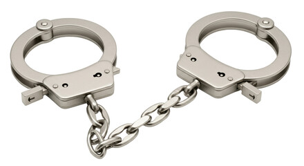 Isolated Handcuffs