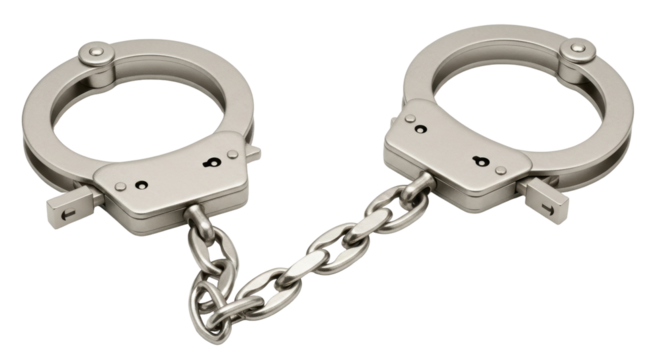 Isolated Handcuffs