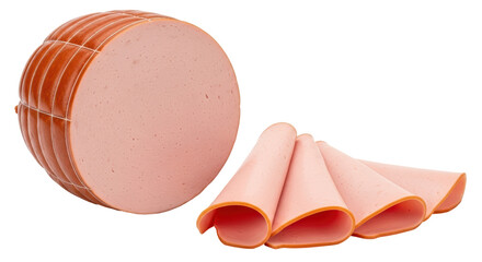 Isolated Bologna Sausage © Jonas