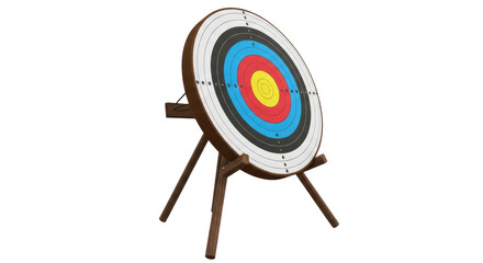 Isolated Target with Stand © Jonas