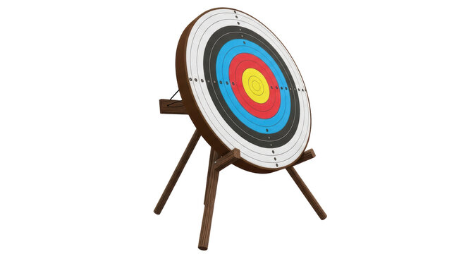 Isolated Target with Stand
