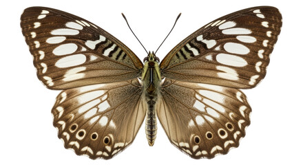 Isolated Butterfly Top View