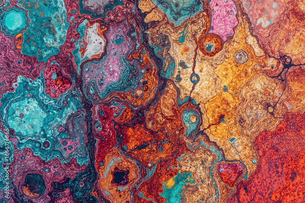 Poster abstract pattern forming a background