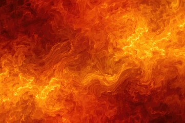 Illuminated Abstract Flames