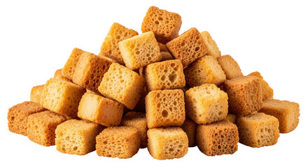 Isolated Croutons
