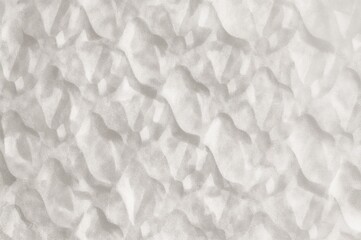 Obraz premium Seamless vintage white textured design with abstract convex pattern
