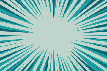 Abstract burst frame green background explosion vector illustration template for backdrop web banner poster