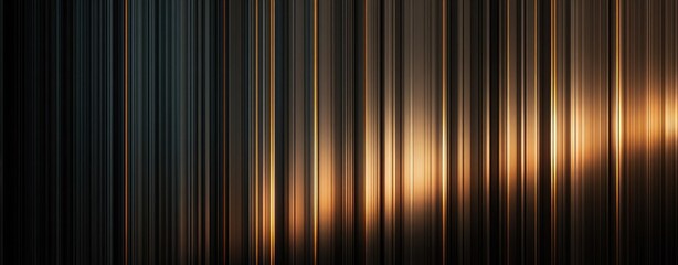 Vertical lines of dark and golden hues