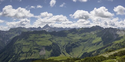 Mountain Panorama From The Koblat