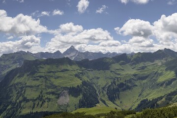 Mountain Panorama From The Koblat