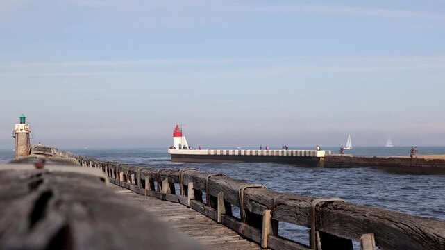 le Port de Capbreton-Hossegor dans les Landes, Nouvelle Aquitaine