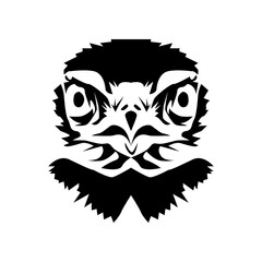 Animal head icon design template SVG