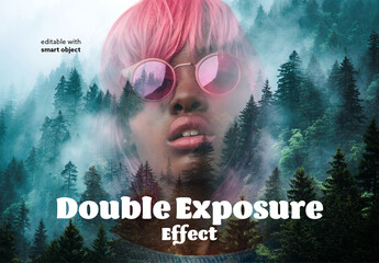Double Exposure Photo effect