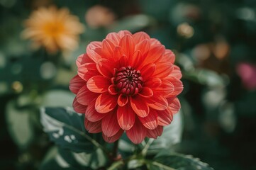 Close-up of a blooming flower with blurred background