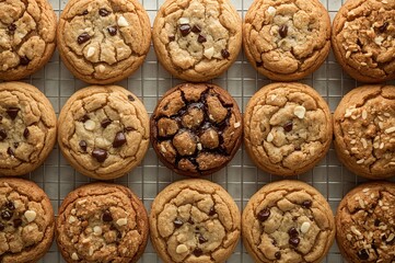Assorted pastries, confections, and baked treats