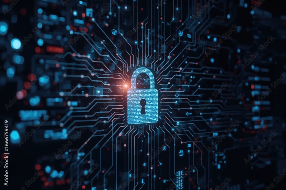 Aufkleber managing risks in cybersecurity and implementing access control