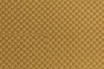 Fototapeta premium Detailed View of Metallic Gold Mesh Textile with Abstract Pattern and Seamless Design