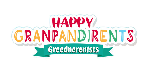 Banner Backgraound Happy Grandparents Day	
