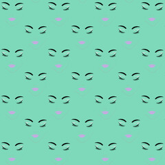 seamless pattern with design