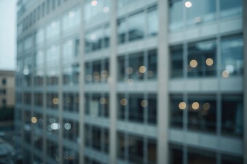 Out-of-focus commercial structure for utilization