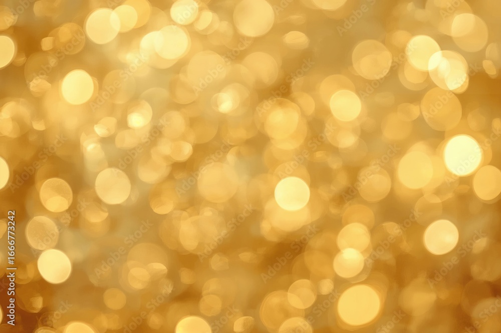 Poster abstract golden bokeh texture with light patterns and colorful blurred backdrop