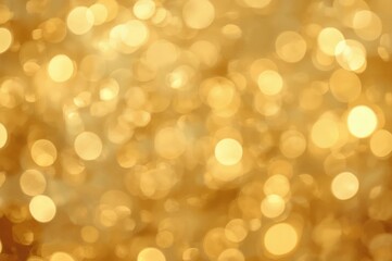 Obraz premium Abstract golden bokeh texture with light patterns and colorful blurred backdrop