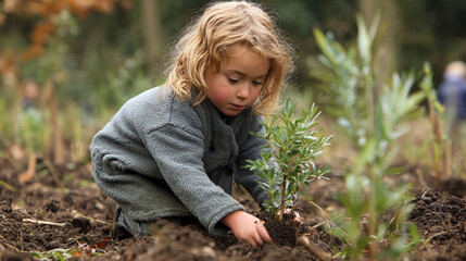 Planting trees is a gift to future generations.