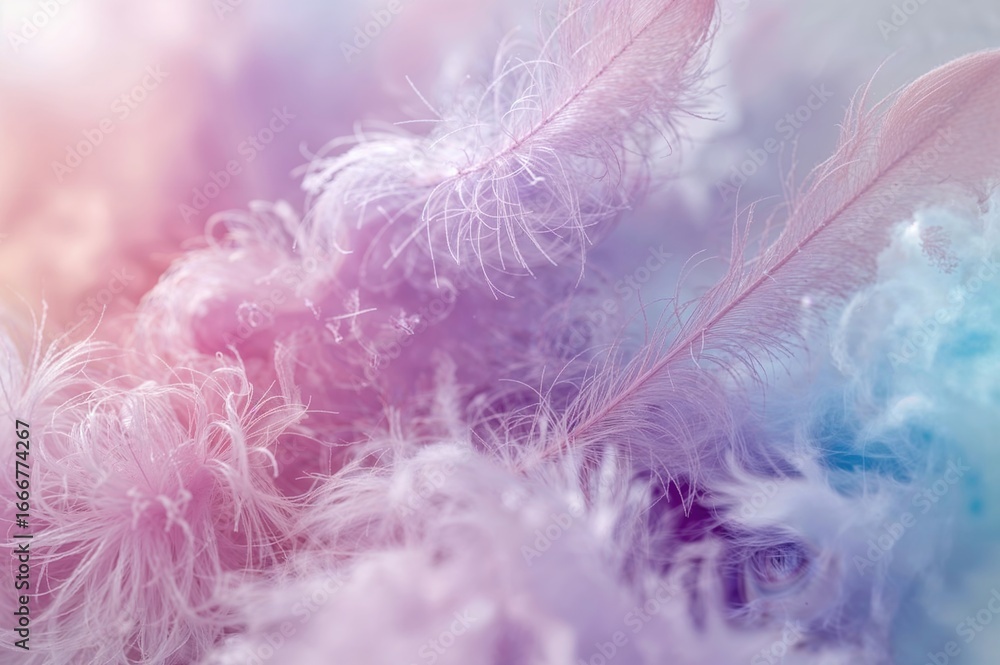 Poster abstract background with blur effect