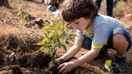 Planting trees is a gift to future generations.