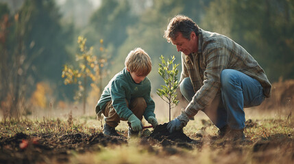Planting trees is a gift to future generations.