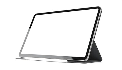 Modern tablet computer, blank screen