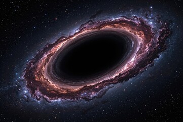Cosmic abyss in a sci-fi themed background. Stunning visuals of the vast universe with vibrant colors resembling waves, clouds, and celestial bodies.