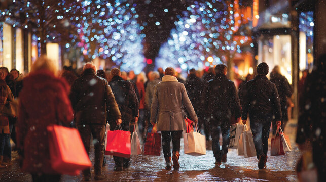 The festive season boosts both mood and sales.
