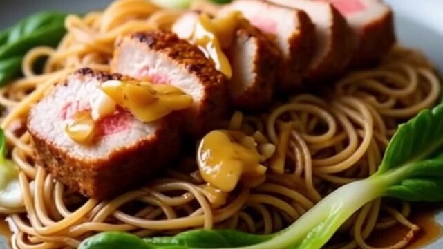 Entenbrust-Soba-Bowl