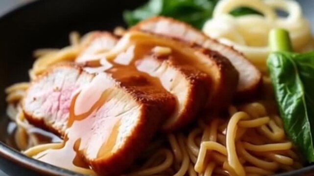 Entenbrust-Soba-Bowl