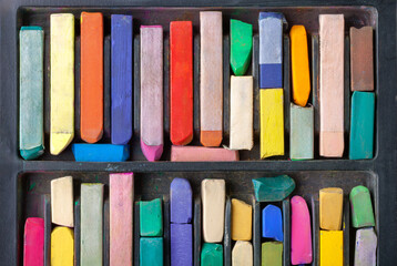 colored chalk