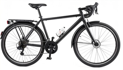 Obraz premium BMX stunt bicycle with pegs reinforced frame and knobby tires isolated on white background extreme sports bike 