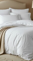 Luxurious White Bedding