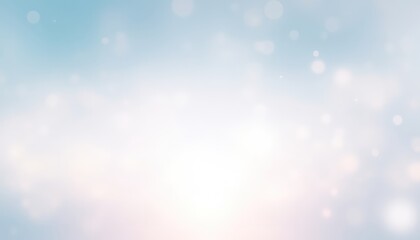 Soft luminous orbs dance across a pale sky creating an ethereal and otherworldly backdrop with a calming and serene ambiance