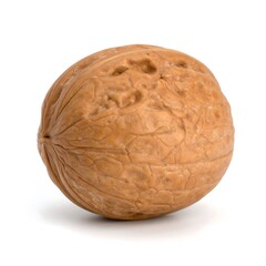 Single walnut, close-up